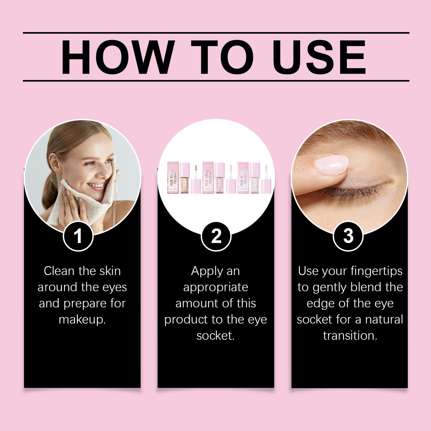 Sombra líquida Zephoco Color Pearl, linha de sombras para olhos com cores naturais e de longa duração, perfeita para maquiagem de festa