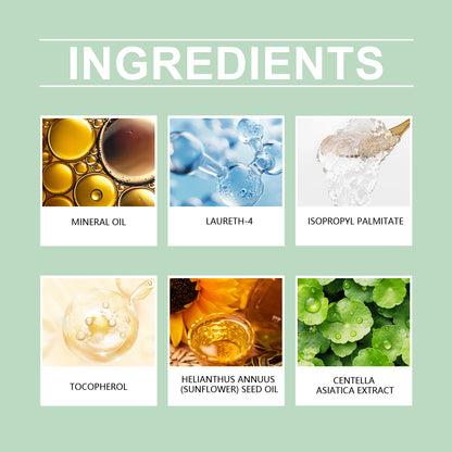 Óleo de limpeza facial para maquiagem, cuidado suave para a pele, limpa os poros, refrescante