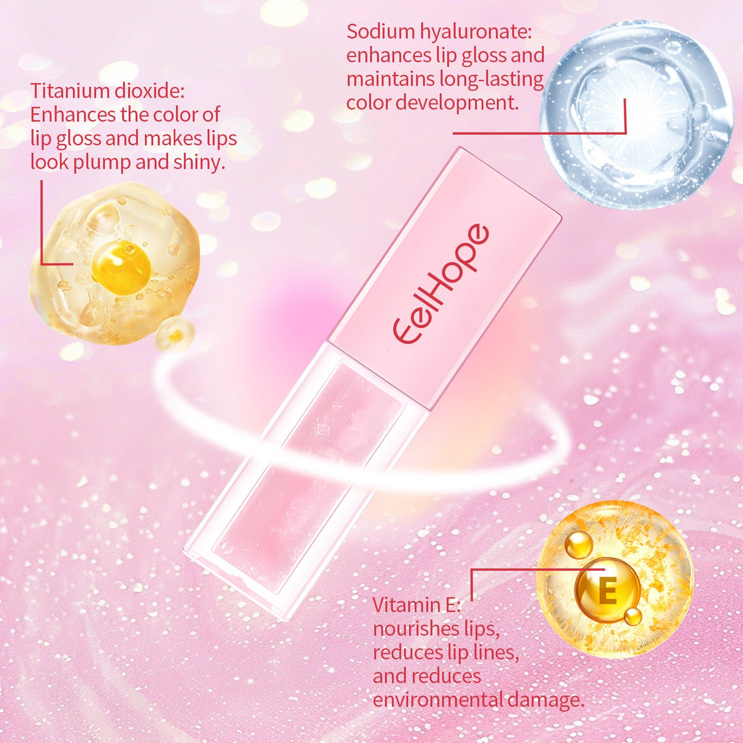 Batom Pheromone Charm, cor vibrante e duradoura