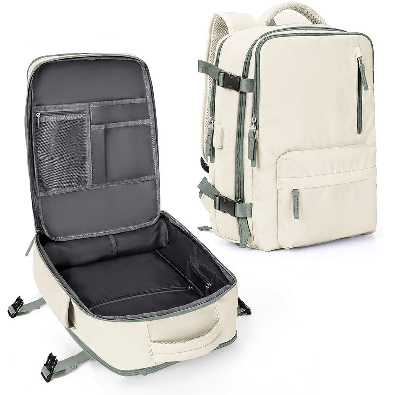 Mochila multiuso, para viagem, estudantes universitários, escritório com compartimento para computador