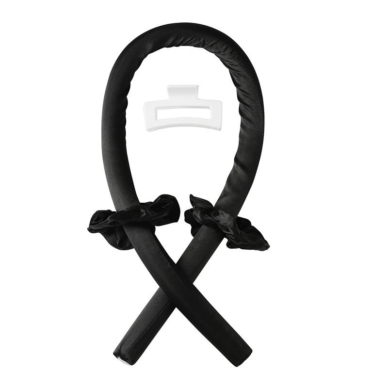 Conjunto de quatro peças para ondulação de cachos com espuma de esponja, modelador de cachos