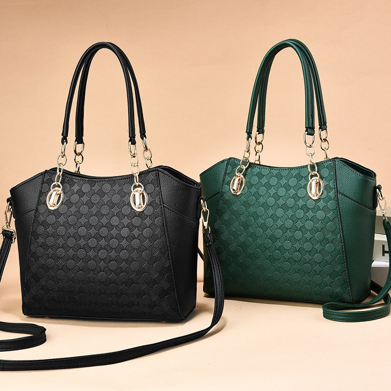 Bolsa para mães e bebês, em couro, com grande capacidade, ideal para outono e inverno