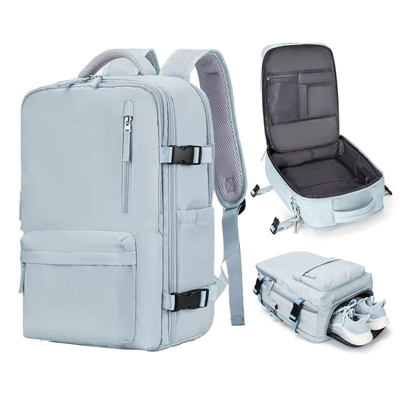 Mochila multiuso, para viagem, estudantes universitários, escritório com compartimento para computador