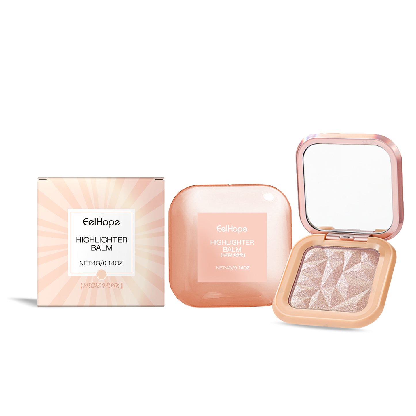 Quicksand High Disc Party Dance Makeup Brightening Face Shining 3D Contouring Highlights