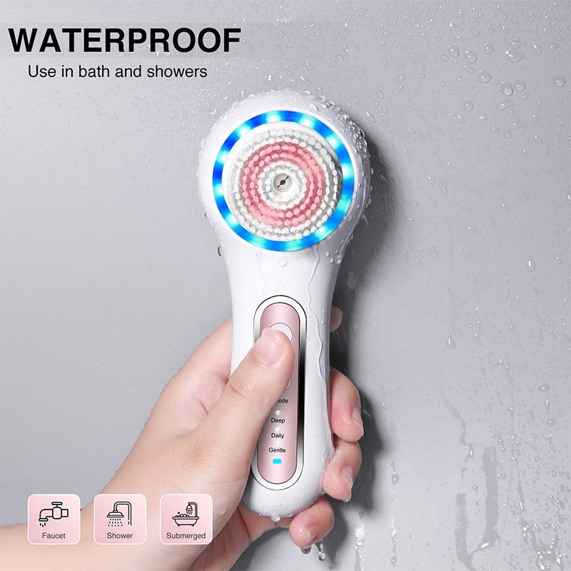 Escova elétrica para remover maquiagem e cravos, ferramenta de beleza portátil e multifuncional para limpeza facial