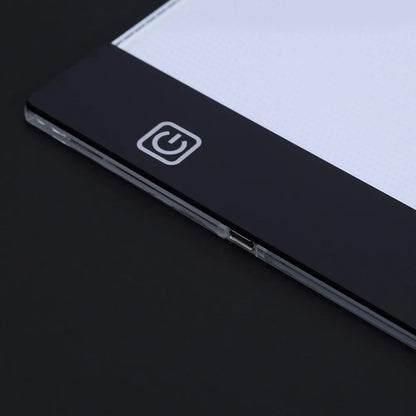 Mesa digitalizadora LED para desenho, pintura e escrita, com luz, prancheta de decalque e blocos de cópia. Desenho digital, pintura e trabalhos manuais em formato A4